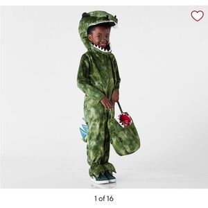 Pottery Barn Kids Green Dinosaur Costume